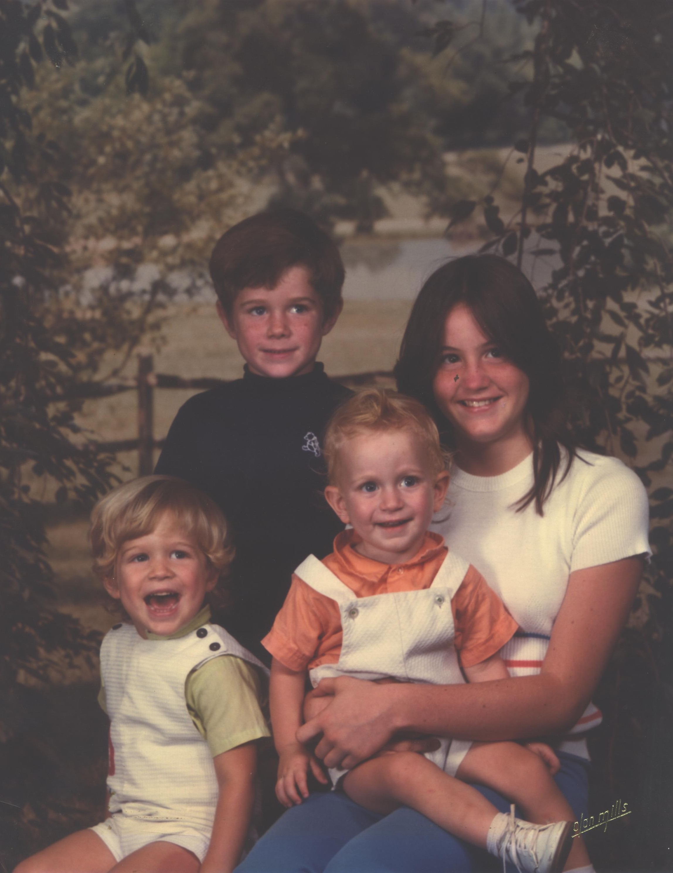 Family Portrait with cousin Sandy